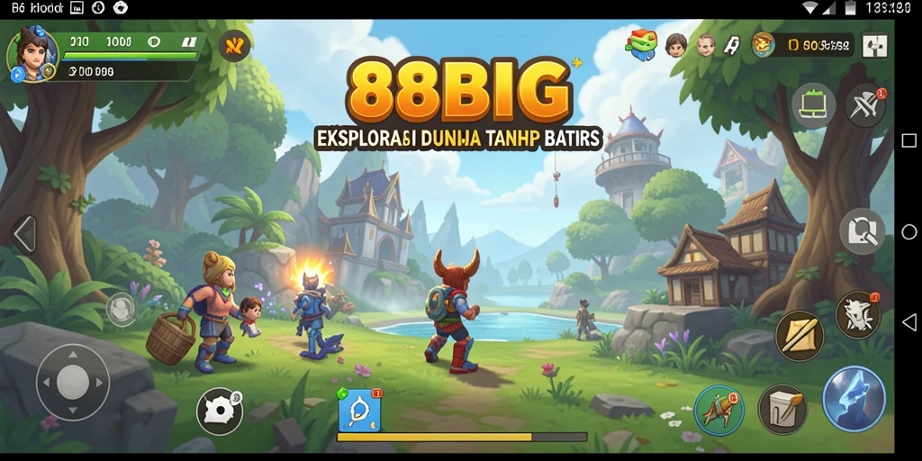 Tampilan menarik dari gameplay Open World 88BIG yang penuh petualangan.
