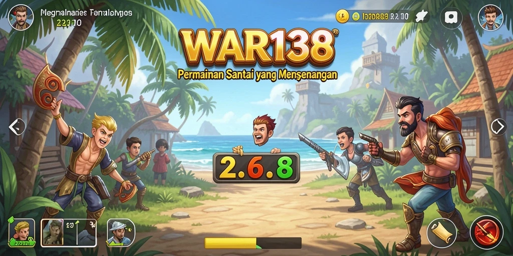 Gameplay menarik dari WAR138 yang menghibur dan santai.